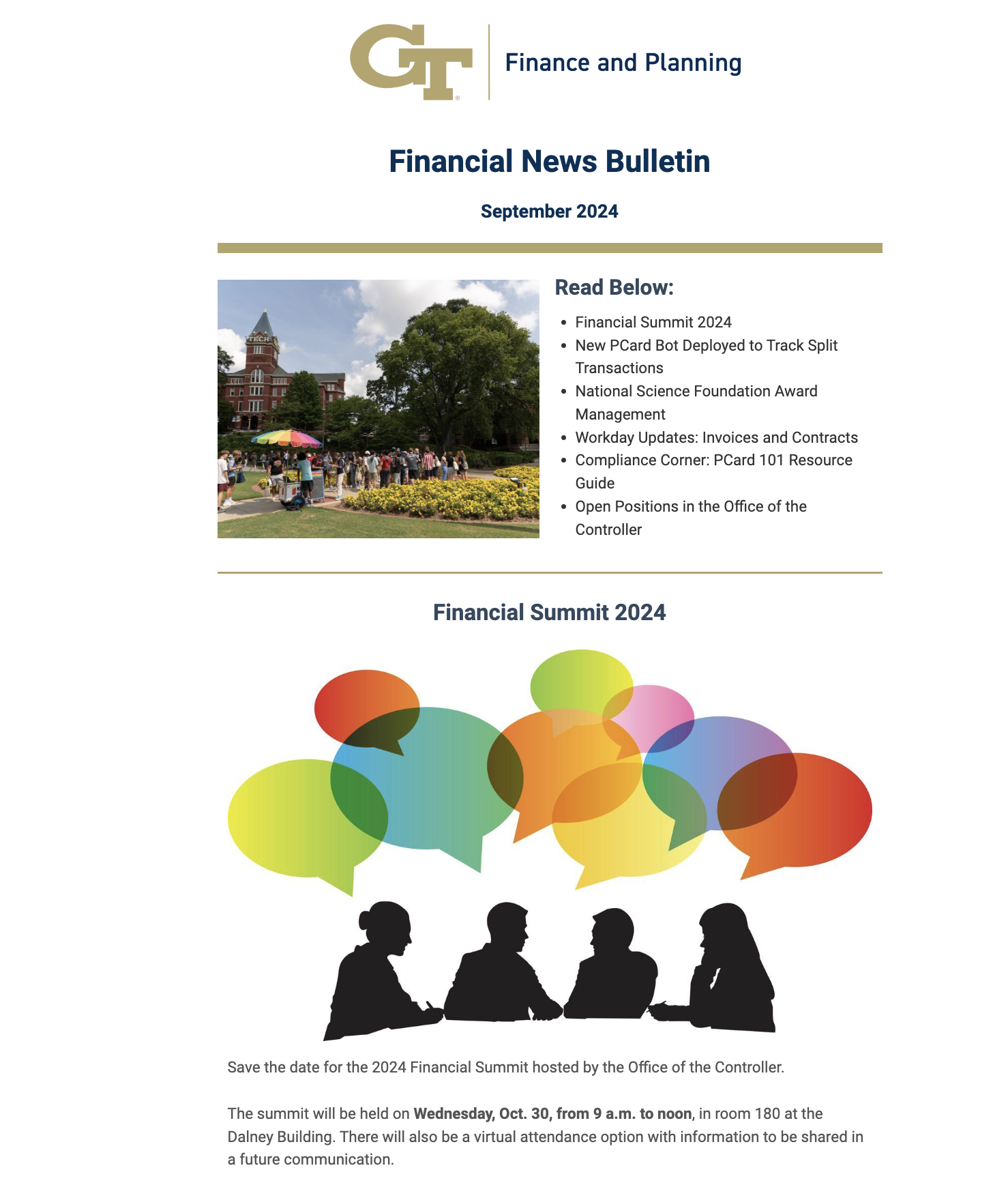 September 2024 Financial News Bulletin