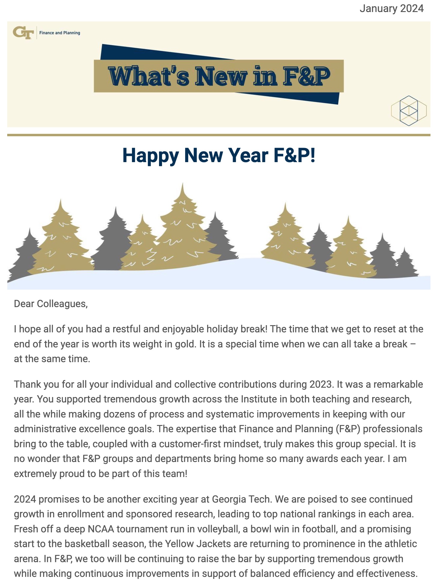 Jan. 2024 What's New in F&P